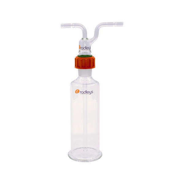 Gas Washing Bottle 250ml Drechsel Bottle + Head Plain Stem RR670212