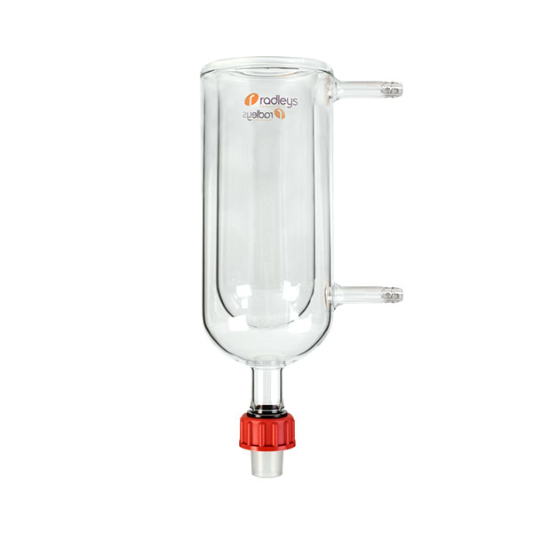 Cold Trap High Vacuum 500ml w Rodaviss + 1mm Olive Sidearms