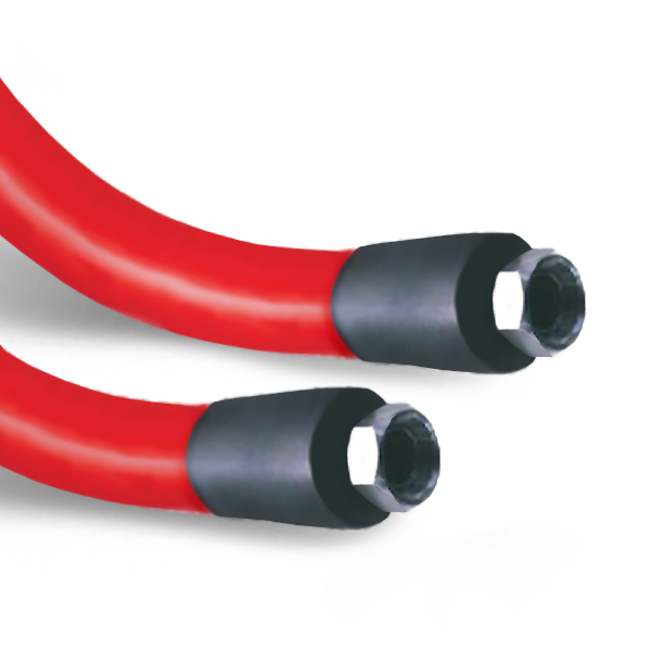 HB9326 M24:1.5 x 1.5m Insulated PTFE Hose, 12mmID x 37mmOD