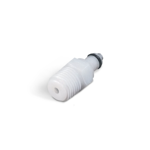 RR91065 Quick Release Male, Threaded, No Shut-off (6.4mm ID)