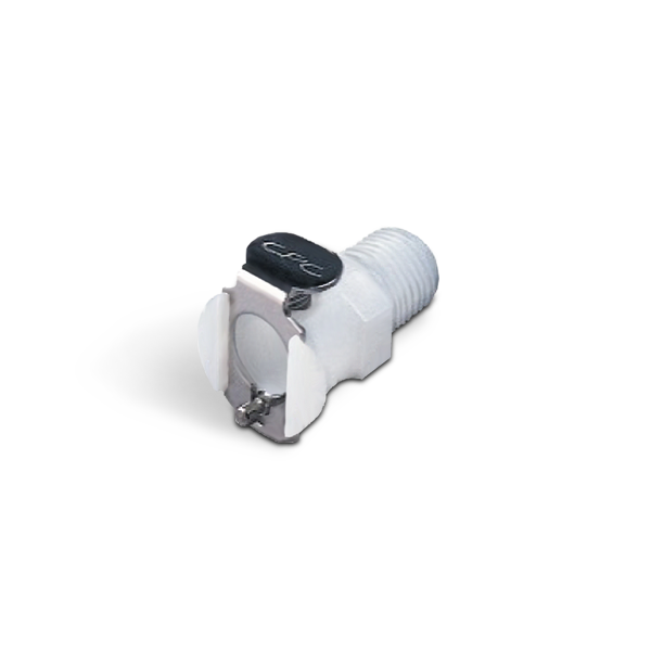 RR99065 Quick Release Female, Threaded + Shut-off (6.4mm ID)