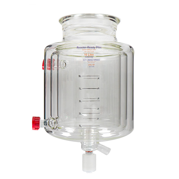 Graduated 10 L Vacuum Jacketed Pilot Vessel