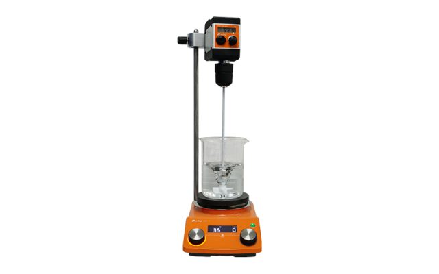 RS20 Control Mini Overhead Stirrer with Hotplate and Beaker