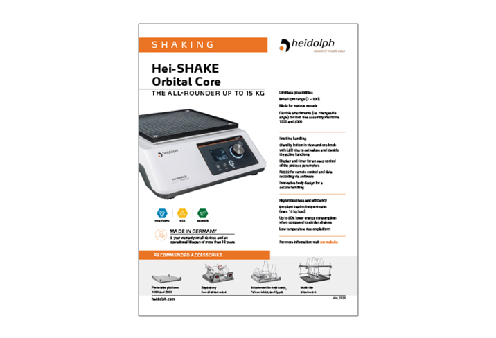 At a glance - Hei-SHAKE Orbital Core