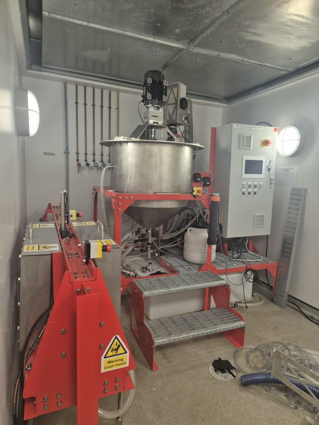 Siddharth Pathwardhan's large scale reactor at the University of Sheffield