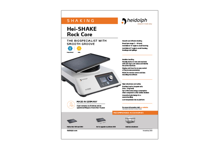 Hei-SHAKE Rock Core At a Glance